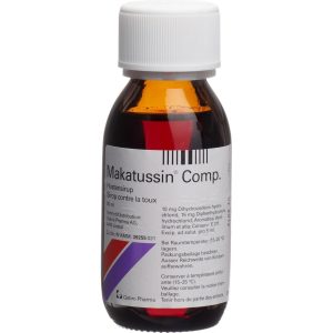 Codein Sirup online bestellen - Makatussin Comp. 80ml Flasche